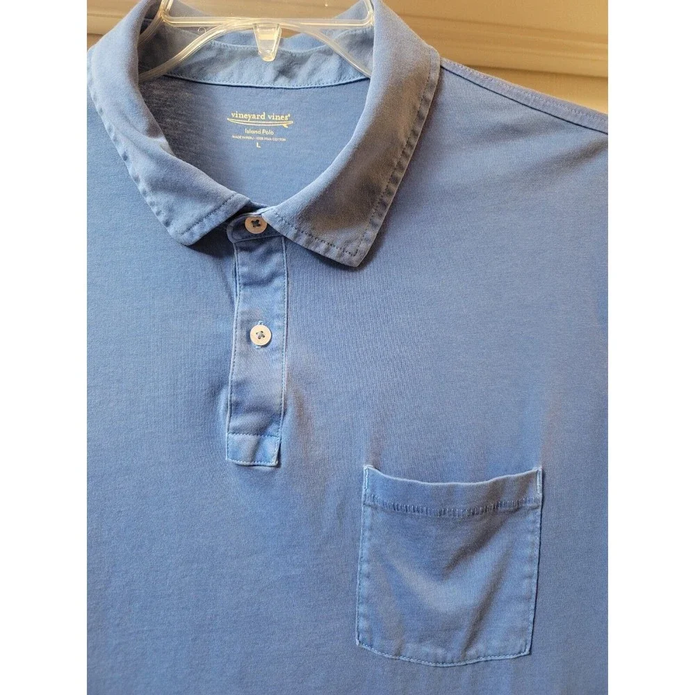 Vineyard Vines Island‎ Blue Polo